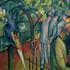Zoological Garden I, by August Macke