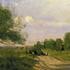The Wagon, Souvenir of Saintry, by Jean Baptiste Camille Corot