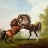 Horses Fighting, by George Stubbs