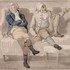 Noel Desenfans and Sir Francis Bourgeois, by Paul Sandby