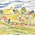 Hügel in der Campagna, by Erich Heckel