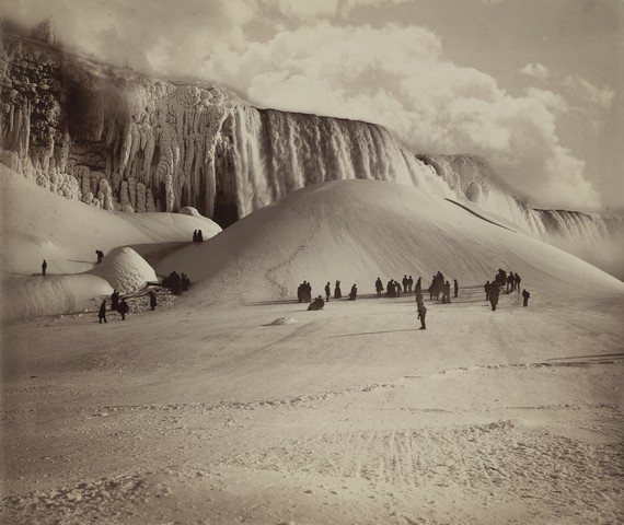 Niagara Falls Frozen Rare Picture