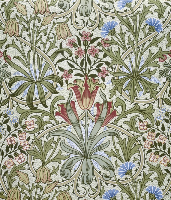 weeds wallpaper. Woodland Weeds wallpaper (C19)